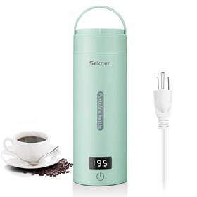 Sekaer Sy-618g Travel Electric Tea Kettle Portable Small Mini Coffee With 4 Variable