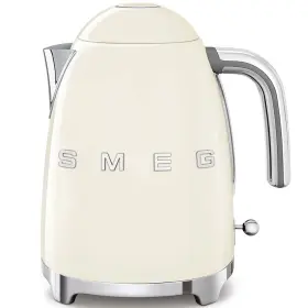 B077pjdcg3 Smeg 50s Retro Style 7 Cup Electric Kettle - Cream Auto Shutoff Removable Bas