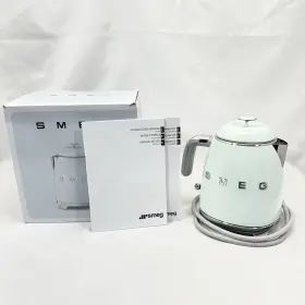 B09pfc48bn Smeg Mini 50 S Retro Style Electric Kettle 3 Cup Pastel Green New