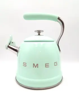 Cklw2001pg Smeg Used - Whistling Kettle Pastel Green