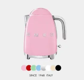 Klf03cruk Smeg Retro Style Kettle - Cream