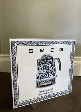 Klf03dgbeu Smeg Dolce&gabbana Blu Mediterraneo Kettle
