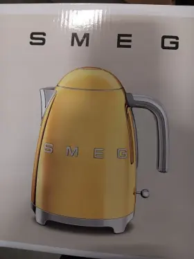 Klf03rgau Smeg 50s Retro Style Electric Aesthetic Kettle Rose Gold