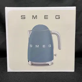 Klf03sbmus Smeg Electric Kettle Soft Blue Matte 1.7l 1500w Stainless Steel