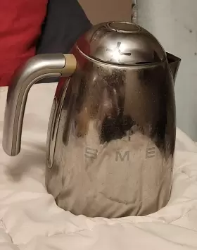 Klf03ssus Smeg Retro Style Electric Kettle Only- No Base Polished Stainless Steel