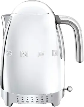Klf04ssus Smeg 50s Retro 7 Cup Stainless Steel Variable Temperature Silver