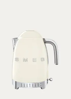 Klf04whus Smeg - 7-cup Variable Temperature Kettle Cream