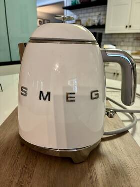 Smeg Klf05shus Retro Style 3 Cup Electric Kettle White