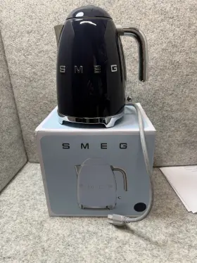 Klfo3 Smeg Navy 50s Retro Stay 7 Cup Electric Kettle New