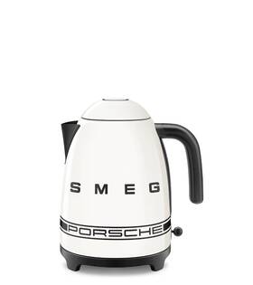 Smeg / Porsche Wap0500130t0us X Electric Kettle In Carrara White Metallic