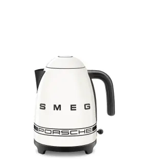Wap0500130t0us Smeg / Porsche X Electric Kettle In Carrara White Metallic