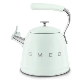 Thek-l-005a-rloo018 Smeg 2.3l Stovetop Whistling Kettle Retro 50s Style Pastel Green Stainless Steel