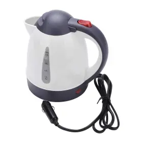 Smowfes 933429814344 12v Car Kettle And Water Heater - Battery Powered Coffee Maker With Auto Shut-o