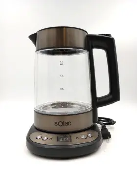 Smd-312t Solac Used - Aroa Premium Adjustable Temperature Cordless Glass Kettle
