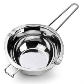 Songziming 780682738964 1000ml Upgrade Double Boiler Stainless Steel Melting Silver Handle