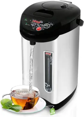 Pkwk43 Sound Around Nutrichef Hot Water Urn Pot - Insulated Stainless Steel
