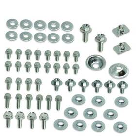 Specbolt 707273363732 66pc Body Bolt Kit Compatable With Kawasaki Kx And Kxf. Plastics Seat