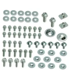 Kaw-66pc-body Specbolt 707273363732 66pc Body Bolt Kit Compatable With Kawasaki Kx And Kxf. Plastics Seat