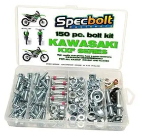 Kxf150 Specbolt 707273364418 150pc Kawasaki Kxf 250 450 Four Stroke Bolt Kit For Maintenance &
