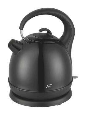 Spt Sk-1715b Stainless Cordless Electric Kettle Black