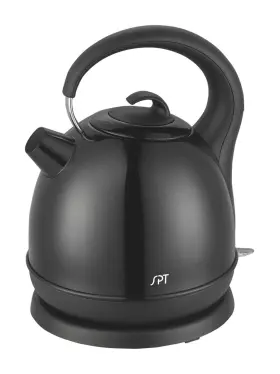 Sk-1715b Spt Stainless Cordless Electric Kettle Black