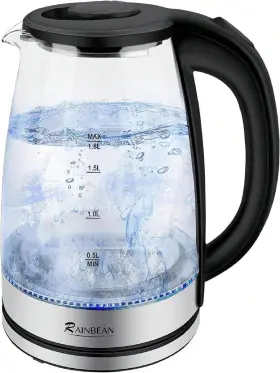 Standard 629722871325 Rainbean Electric Kettle Water Boiler 1.8l Tea Wide Opening Hot