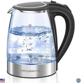 Stanley B08f288k81 1.8l Glass Electric Kettle With Led Light Auto Shut-off And Boil-dry Protection