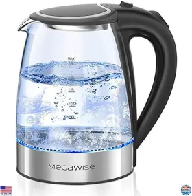 B08f288k81 Stanley 1.8l Glass Electric Kettle With Led Light Auto Shut-off And Boil-dry Protection