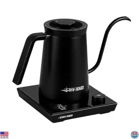 B0cb5qznbp Stanley Gooseneck Electric Kettle 1 Temp Control Led Display Bpa-free Pour Over Black