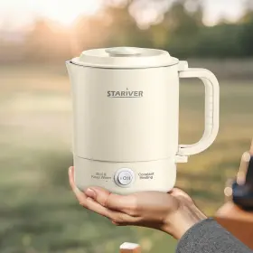 Stariver 313020118175 Portable Travel Kettle 600ml Small Electric With Foldable Handl