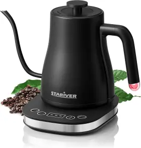 Stariver 799904201162 Gooseneck Electric Kettle 5 Temp Control Presets 2 Accuracy