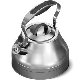 Stellagro Sg007 Stovetop Whistling Tea Kettle 2.4 Quart Stainless Steel Teapot With Ergonomic