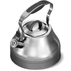Sg007 Stellagro Stovetop Whistling Tea Kettle 2.4 Quart Stainless Steel Teapot With Ergonomic
