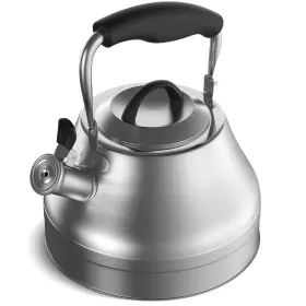 Sg019 Stellagro Stovetop Whistling Tea Kettle 2.4 Quart Stainless Steel Teapot With Ergonomic