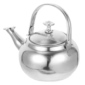 345h1006am Stobaza Stainless Steel Tea Kettle With Infuser Cold Water Teapot Ergonomic Heat-resi