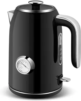 1500w Sulives 445039514518 1.7l Stainless Steel Electric Kettle With Temperature Gauge