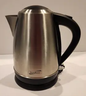 Sr906r Sunrose Electric Kettle Stainless Steel Water 100% Bpa Free 1.7l