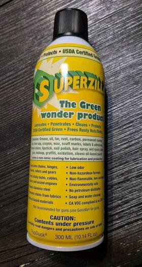 Superzilla 858008001099 300 Ml 10.14 Oz Aerosol Can Of Inch The Green Wonder Product Smooth
