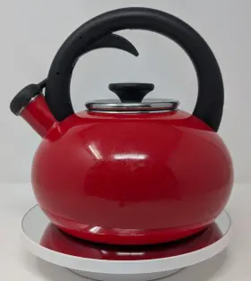2rrs Sur La Table Vintage Red Enamel Tea Kettle