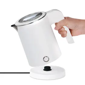 Tanannbay 712396448099 0.5l Small Portable Electric Tea Kettle Stainless Steel Travel Mini