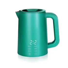 Tanannbay 712396449966 650ml Electric Kettle 6 Temp Control Portable Travel Hot Water Boiler Green