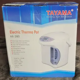 Ax-380 Tayama Electric Thermo Pot