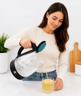 Th-k2000 Tea Hot 2.0l Glass Cordless Electric Kettle 1500w 360 Swivel Base Black Th-k2000 Tea Hot 2.0l Glass Cordless Electric Kettle 1500w 360 Swivel Base Black