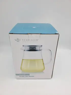 Teabloom 810019871245 Ceylon Glass Tea Maker 27 Oz