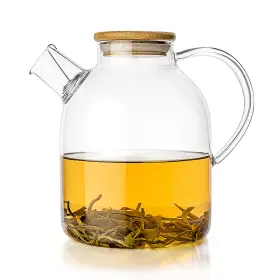 Cominhkpr108132 Tealyra Glass Stovetop Kettle 60ounce Teapot Heat Resistant Borosilicate Pitcher Carafe