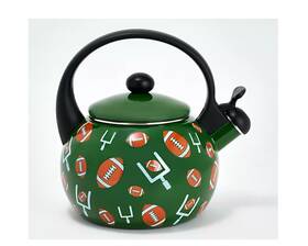 Temp-tations K310164 Temp-tations 2.3- Quart Seasonal Enamel On Steel Kettle