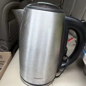 B07g7xj7n8 Tenergy 1.7l Stainless Steel Cordless Electric Kettle 1500w Auto Shut-off