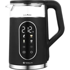 1500w Tesslux 602581911067 Electric Tea Kettle 1.7 Liter / Water Boiler Heater With Temperature C