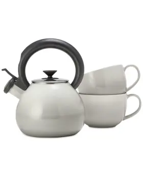 Cl-z1080116 The Cellar Tea For Two Set 1.4 Quart - Kettle Includes Cups