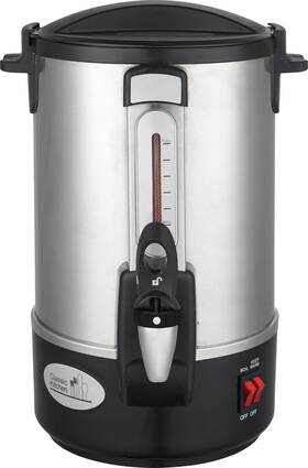 The Classic Kitchen 890665002828 28 Cup Capacity Hot Water Boiler Urn With Twisloc Safety Tap
